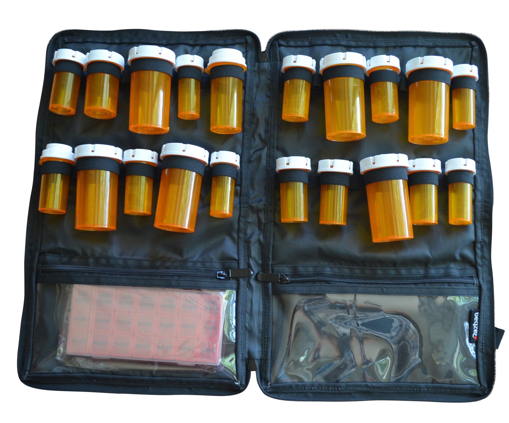 Razbag Elite Large Prescription Medication Bag with exclusive Butterfl –  Razbag LLC